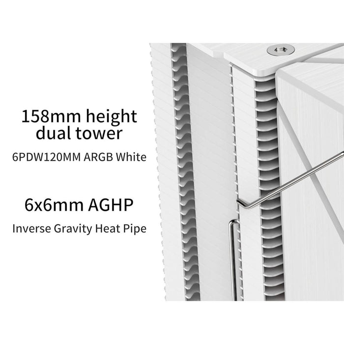 Sama 6PDW ARGB- White - PakByte