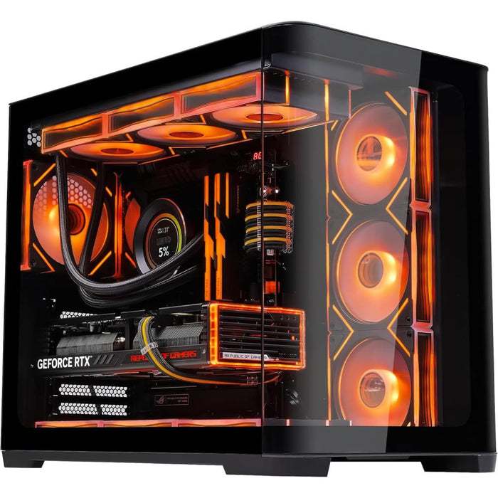 Sama Neview 2851A 4x ARGB Fans | BTF Support ATX- Black - PakByte