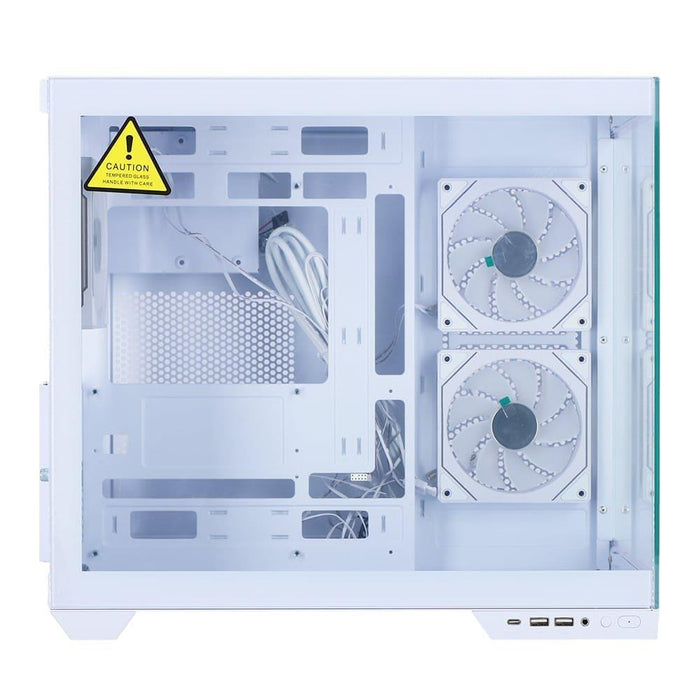 Sama Neview A721 3x ARGB Fans | BTF Support ATX- White - PakByte