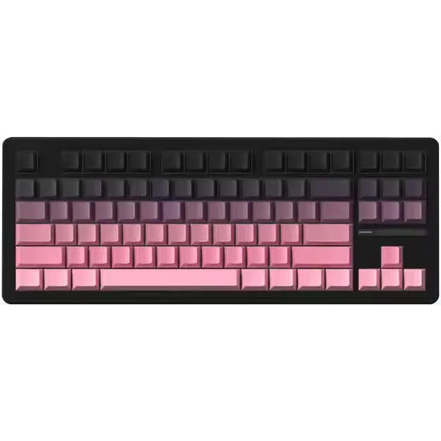 Sama Xinmeng M87 Pro V2 Wireless Keyboard (White Jade Switch) - Gradient Pink - PakByte Computers