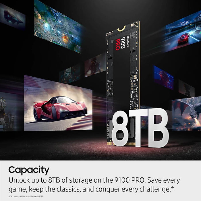 Samsung 9100 PRO 2TB with Heatsink SSD, PCIe 5.0x4 M.2 2280 - PakByte Computers