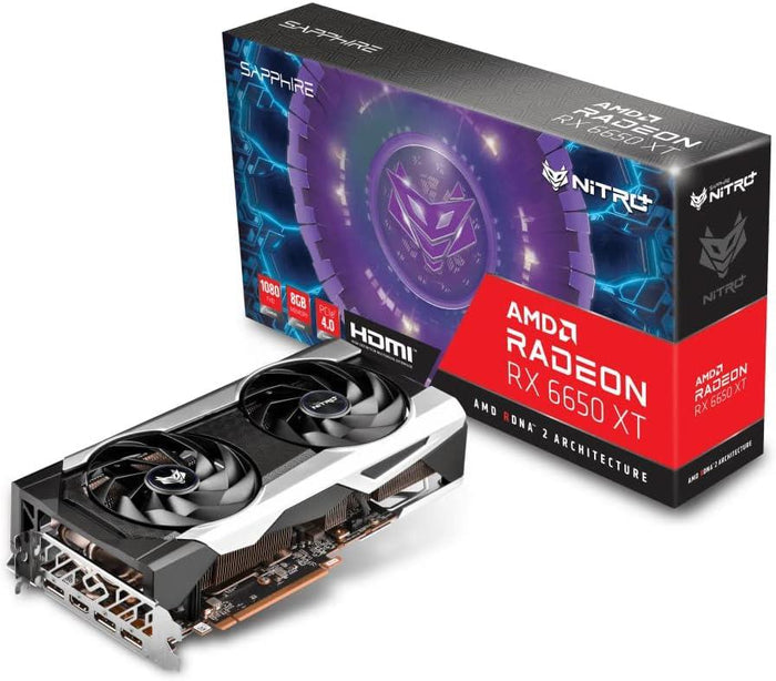 Sapphire NITRO+ AMD Radeon™ RX 6650 XT 8GB GDDR6 Gaming OC Graphics Card - PakByte Computers