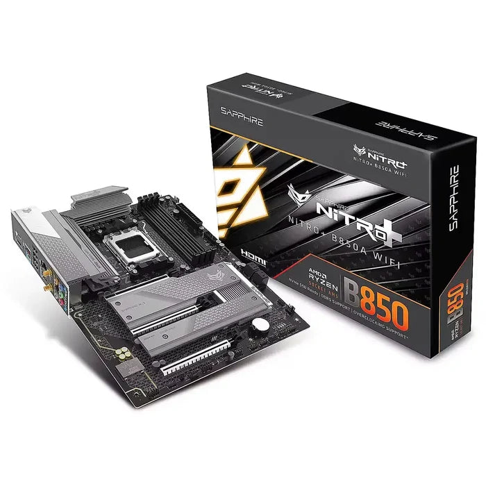 Sapphire Nitro+ B850A Wifi 7 DDR5 AMD AM5 ATX Motherboard