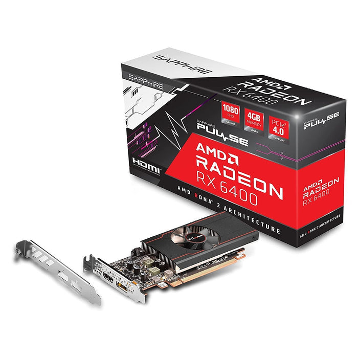 Sapphire Pulse AMD Radeon RX 6400 4GB Graphics Card - PakByte Computers