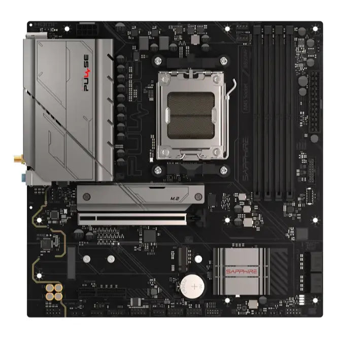 Sapphire Pulse B850M Wifi DDR5 AMD AM5 microATX Motherboard