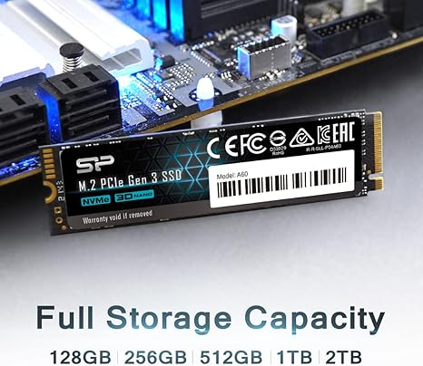 Silicon Power 256GB NVMe M.2 PCIe Gen3x4 2280 SSD