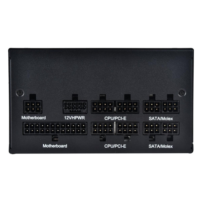 SilverStone DA750R Gold 750W PCIe 5.0 Fully Modular Power Supply - Black - PakByte Computers