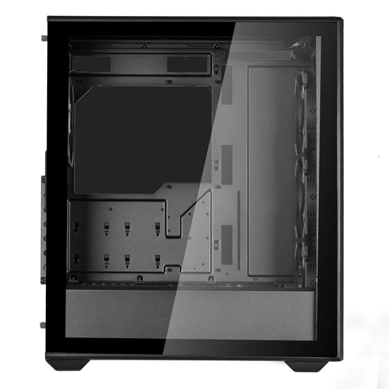 SilverStone FARA SST-515XR-BG ATX Mid-Tower Chassis with Dual Radiator Support and Stunning Rainbow Lighting - PakByte