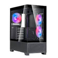 SilverStone Lucid 05 ARGB Exquisite ATX Gaming Case - Black