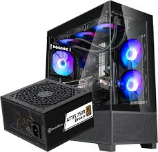 SilverStone Lucid 05 ARGB Exquisite ATX Gaming Case - Black