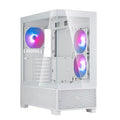 SilverStone Lucid 05 ARGB Exquisite ATX Gaming Case - White