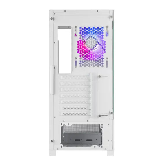 SilverStone Lucid 05 ARGB Exquisite ATX Gaming Case - White