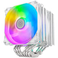 SilverStone SST-HYD120-ARGB-V2 Hydrogon D120 Dual Tower CPU Cooler - White - PakByte Computers