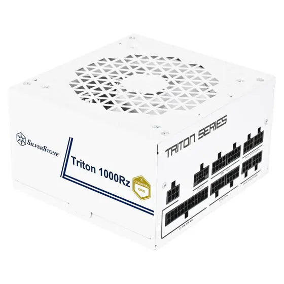 SilverStone Triton 1000Rz Cybenetics Gold 1000W Power Supply - White - PakByte Computers