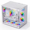 Snowman CS015 Pro Mid Tower Gaming PC Case - White - PakByte Computers