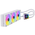 Snowman KS360 ARGB 360mm AIO Liquid CPU Cooler - White - PakByte Computers