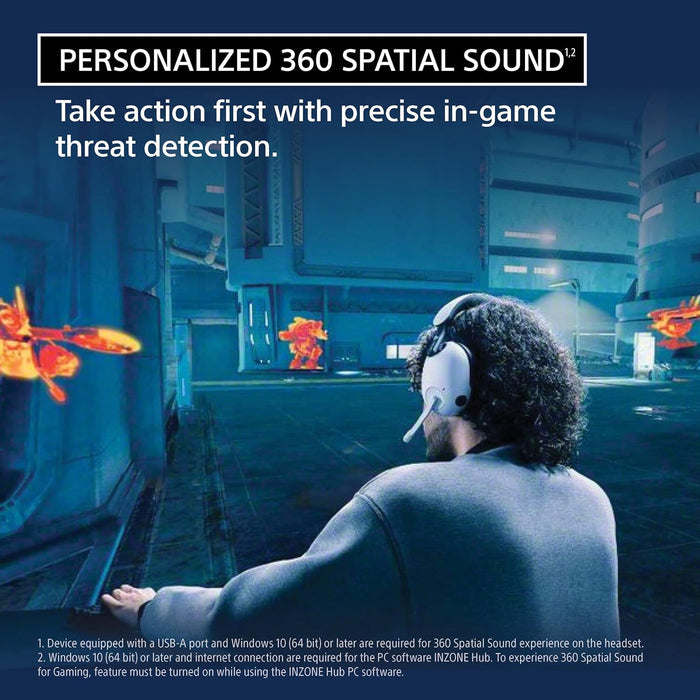 Sony INZONE H9 Wireless Gaming Headset - Black - PakByte Computers