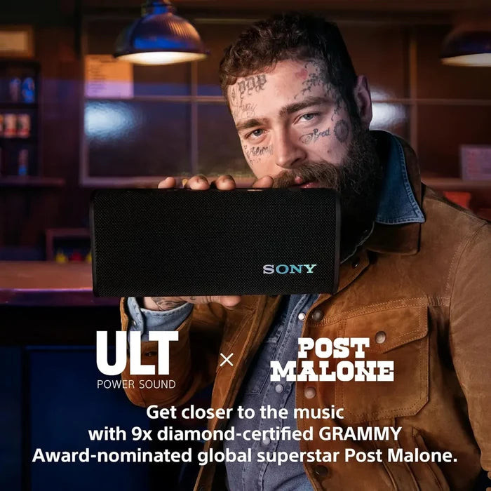 Sony ULT Field 3 Wireless Portable, IP67 Waterproof Bluetooth Speaker - Black - PakByte Computers