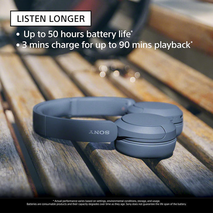 Sony WH-CH520 Wireless Bluetooth Headphones - White - PakByte Computers