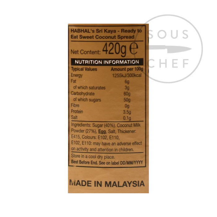 Sri Kaya Coconut Spread 420g