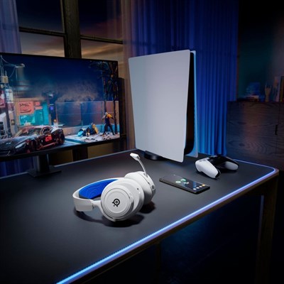 SteelSeries Arctis Nova 7P Wireless Gaming Headset for PS5, PS4 - White 61561 - PakByte Computers