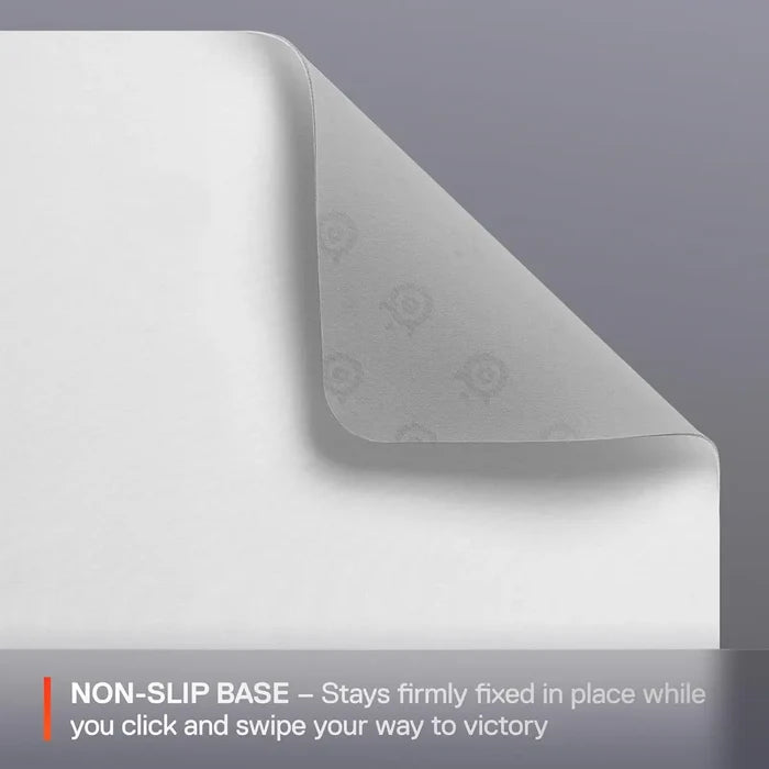 SteelSeries QcK Cloth Gaming Mouse Pad - White