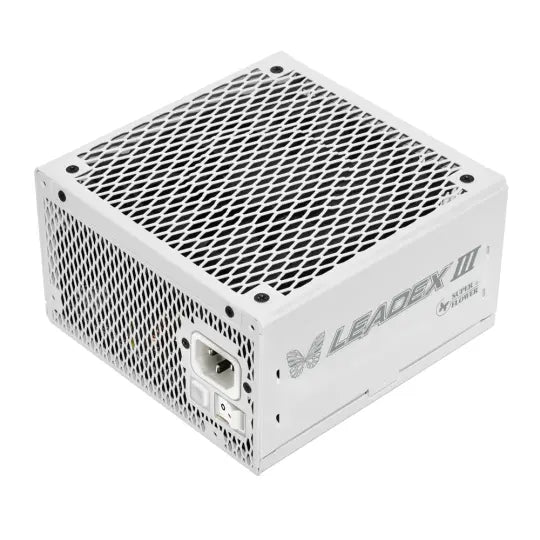 Super Flower Leadex III Gold 1000W Full Modular PCIe 5.0 Power Supply - White