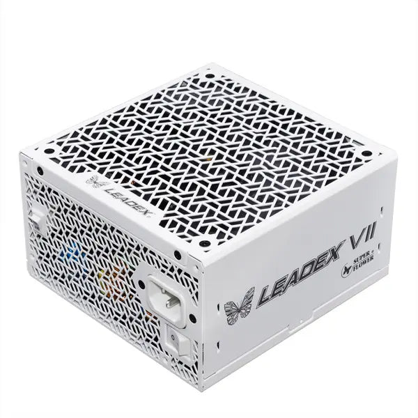 Super Flower Leadex VII Platinum Pro 1000W Full Modular ATX 3.1 Power Supply - White
