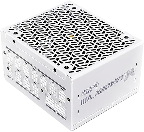 Super Flower Leadex VIII Platinum PRO 1200W ATX 3.1 Power Supply - White