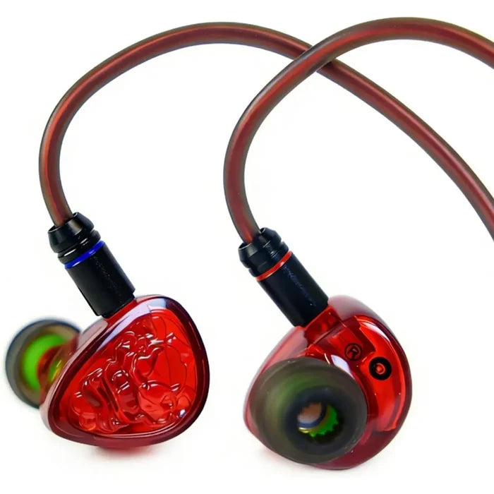 Tangzu Wan'er S.G II In Ear Earphones USB-C DSP with Mic - Red Lion