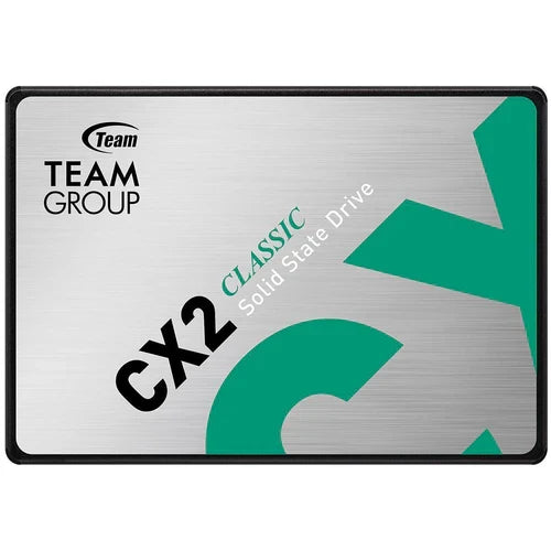 TeamGroup CX2 512GB 2.5 SATA III 3D NAND Internal Solid State Drive - PakByte Computers