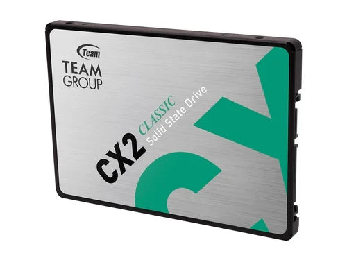 TeamGroup CX2 512GB 2.5 SATA III 3D NAND Internal Solid State Drive - PakByte Computers