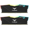 TeamGroup T-Force Delta RGB 32GB (2x16GB) 3600MHz C18 DDR4 Desktop Memory - Black - PakByte Computers