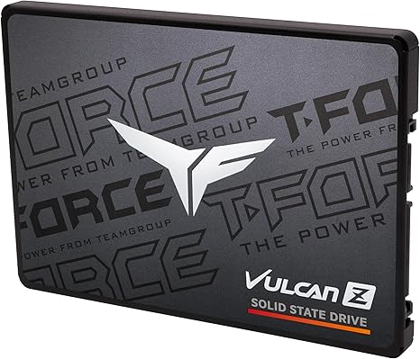 TEAMGROUP T-FORCE VULCAN Z 1TB SLC Cache 3D NAND TLC 2.5 Inch SATA III Internal Solid State Drive SSD - PakByte Computers