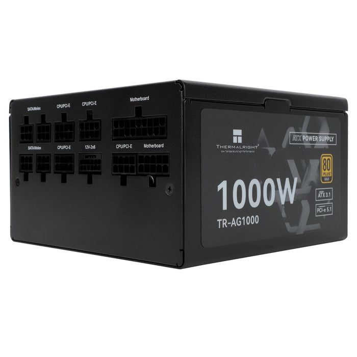 Thermalright AG-1000 1000W 80 Plus Gold Fully Modular ATX 3.1 Power Supply - PakByte Computers