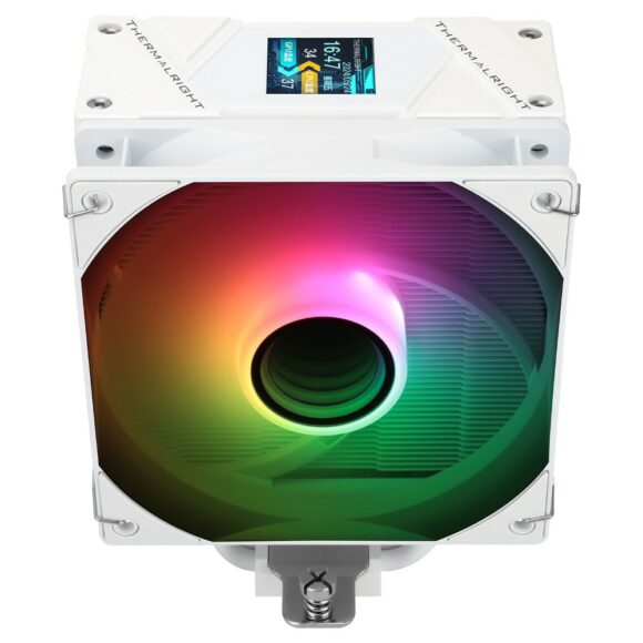 Thermalright Assassin Spirit 120 Vision ARGB CPU Air Cooler - White - PakByte