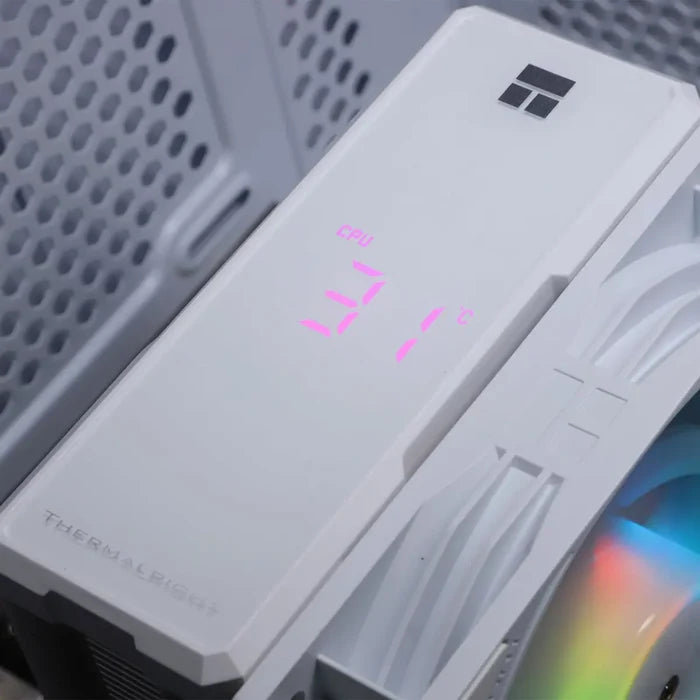 Thermalright Assassin X 120 R Digital ARGB CPU Cooler - White - PakByte Computers