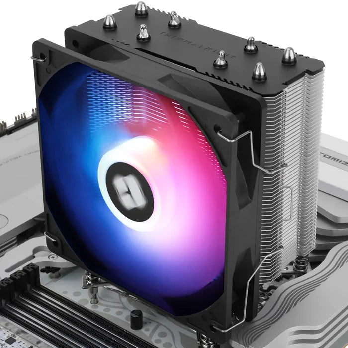 Thermalright Assassin X 120 Refined SE ARGB (LGA1700,1851) CPU Air Cooler - Black - PakByte Computers