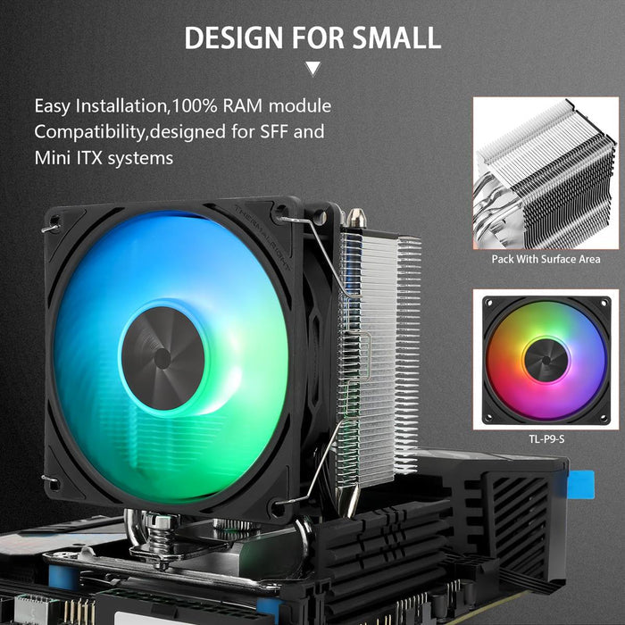 Thermalright Assassin X 90 SE ARGB CPU Air Cooler - PakByte Computers