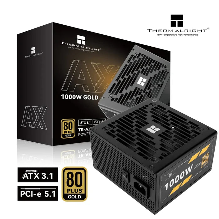 Thermalright AX-1000 1000W 80 Plus Gold Fully Modular Power Supply - PakByte Computers