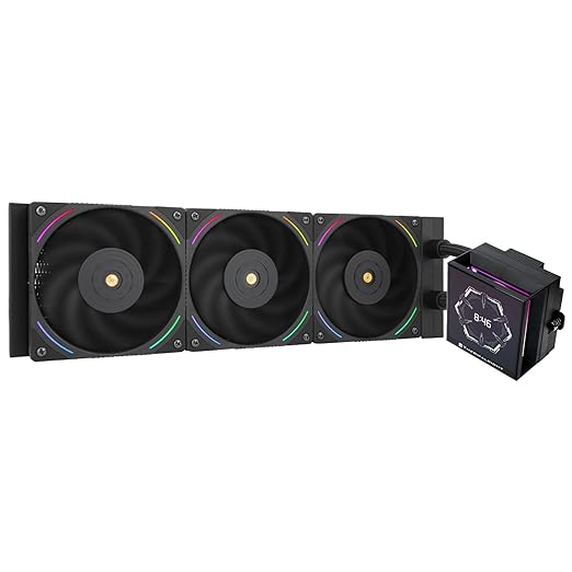 Thermalright Hyper Vision 360 ARGB AIO CPU Liquid Cooler - Black - PakByte Computers