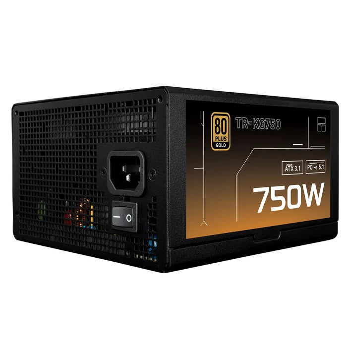 Thermalright KG-750 750W 80 Plus Gold Fully Modular Power Supply - Black - PakByte Computers