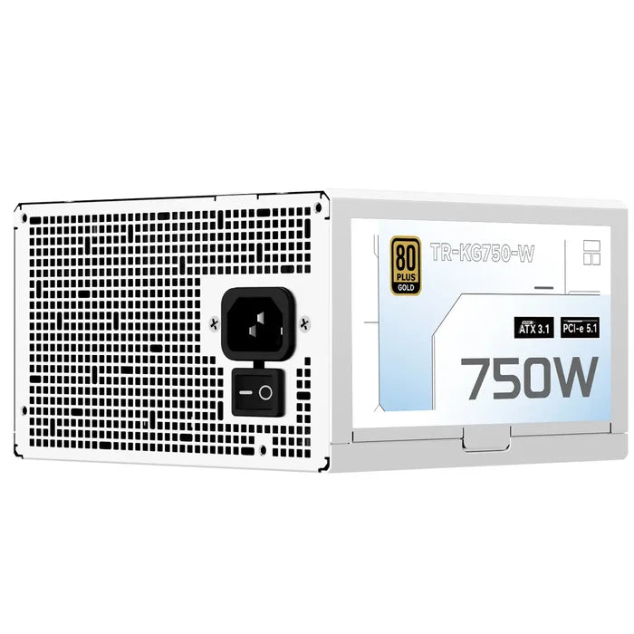 Thermalright KG-750-W 750W 80 Plus Gold Fully Modular Power Supply - White - PakByte Computers