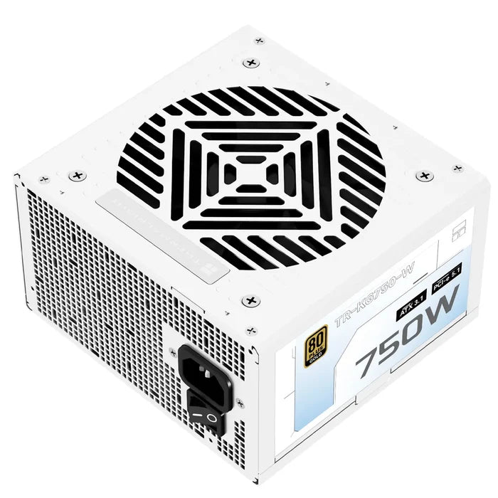 Thermalright KG-750-W 750W 80 Plus Gold Fully Modular Power Supply - White - PakByte Computers