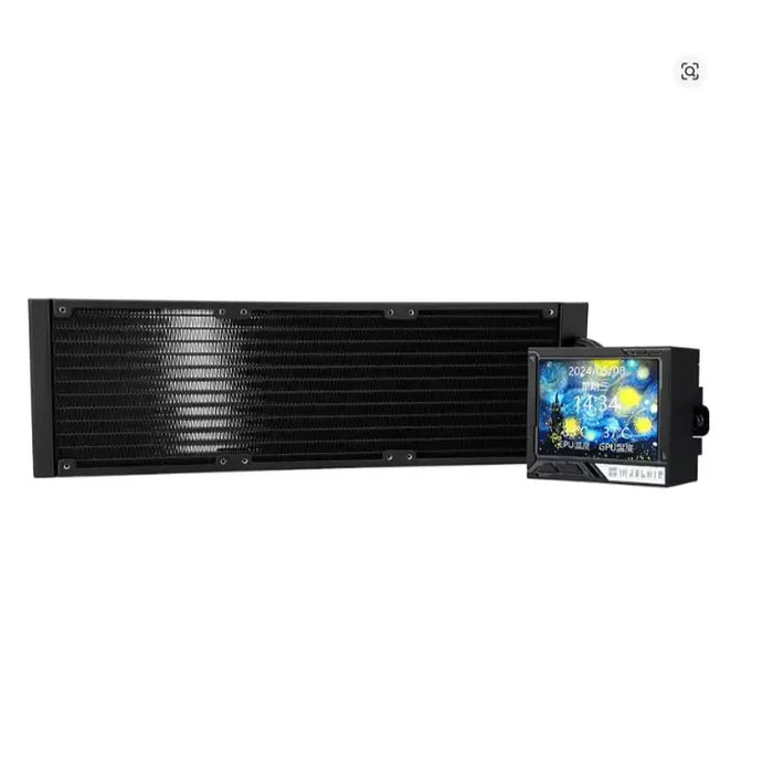 Thermalright Mjolnir Vision X 360 AIO CPU Liquid Cooler - Black Without Fans - PakByte Computers