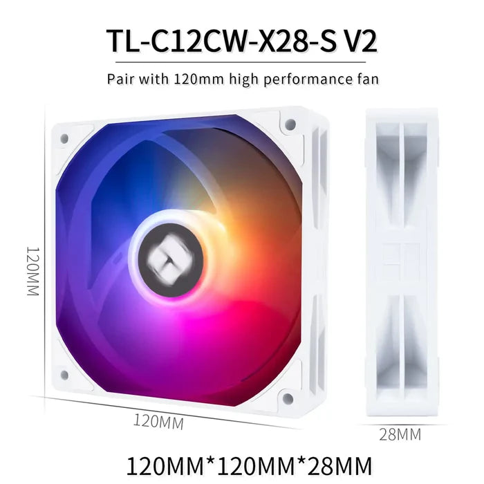 Thermalright Peerless Assassin 120 Digital ARGB White CPU Air Cooler - White - PakByte Computers