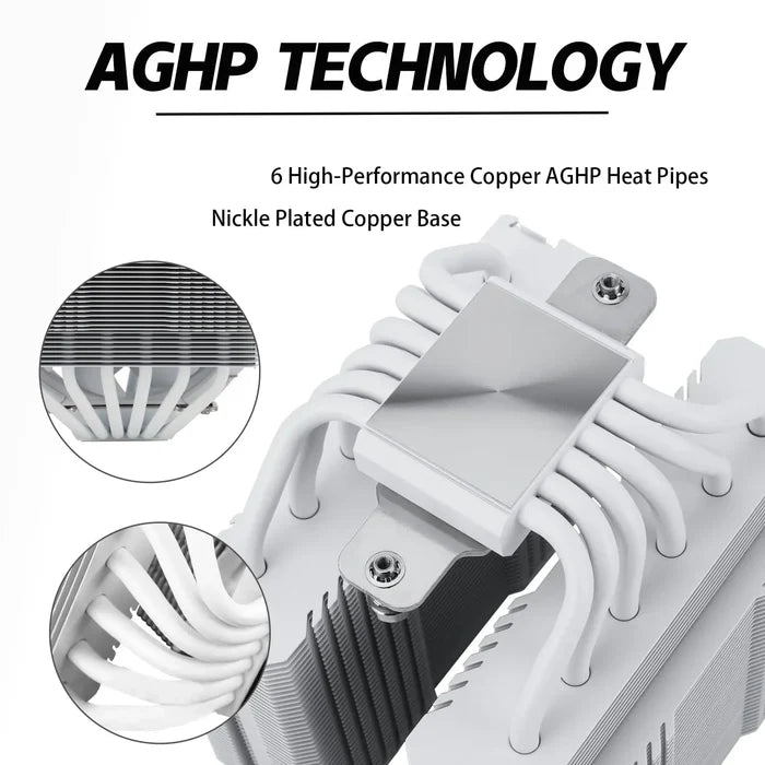 Thermalright Peerless Assassin 120 Mini  CPU Air Cooler - White - PakByte Computers