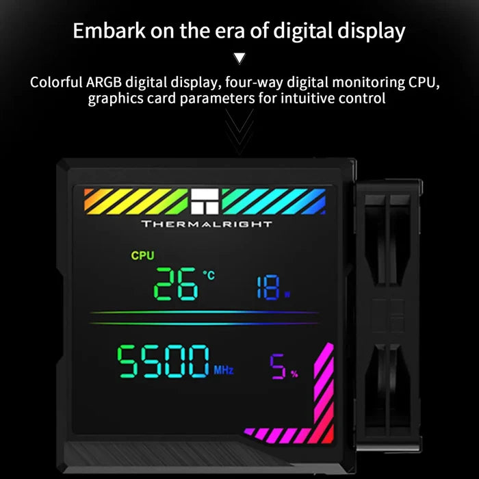 Thermalright Peerless Assassin 140 Digital CPU Cooler - Black - PakByte Computers