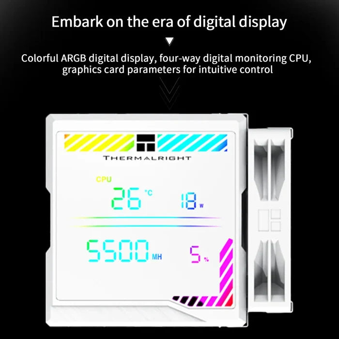 Thermalright Peerless Assassin 140 Digital CPU Cooler - White