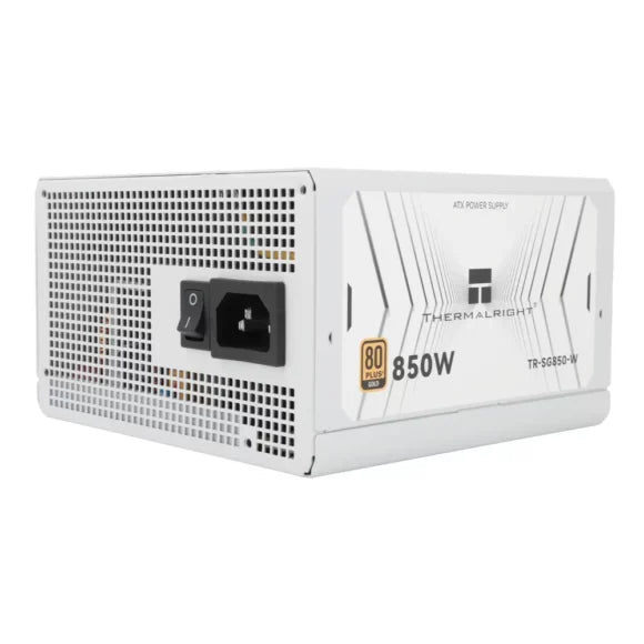 Thermalright SG-850-W 850W ATX 3.1 PCIe 5.1 80+ Gold Full Modular Power Supply White - PakByte